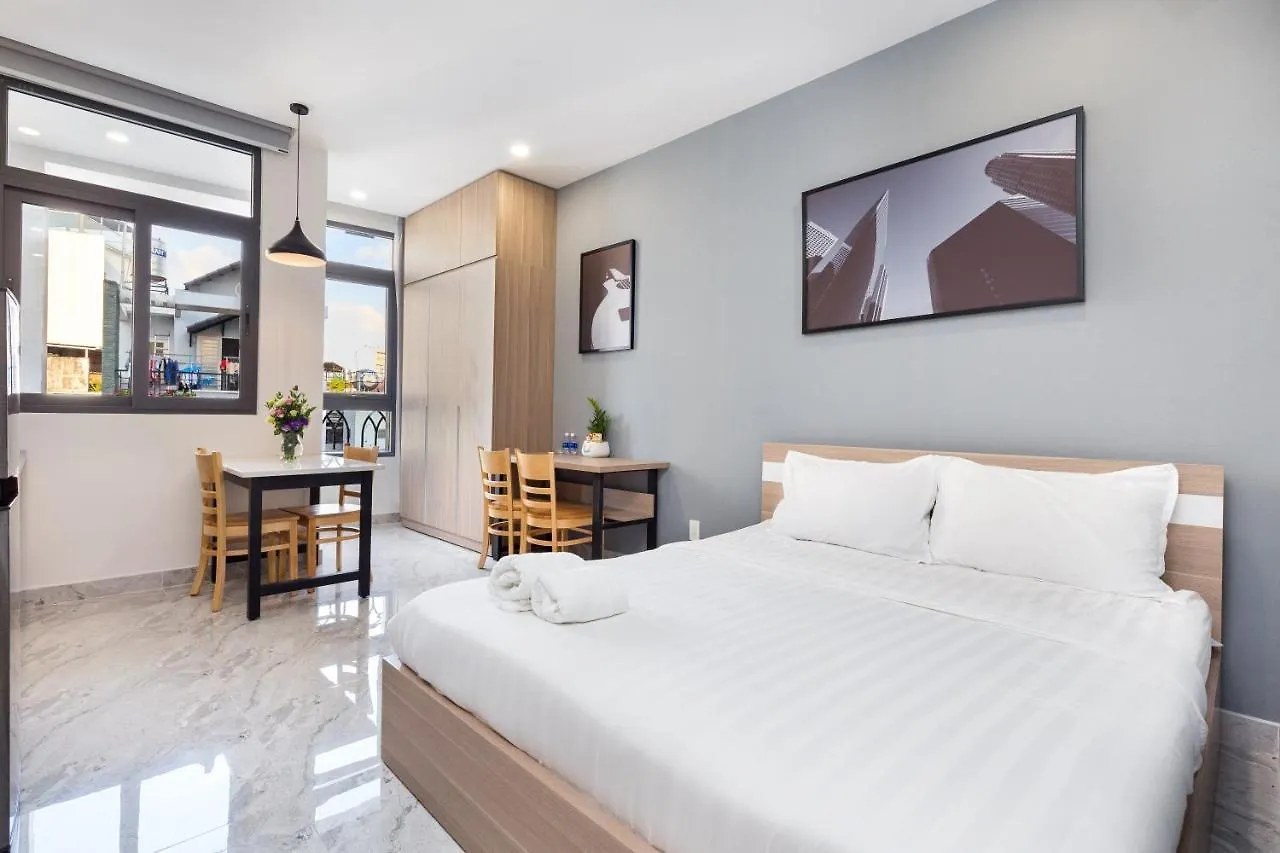 Studio Serviced Apartment - Phu Nhuan Center Ho Chi Minh-staden Vietnam